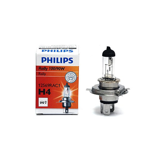 H4 PHILIPS 12V 100/90W P43t-38 Rally for off-road only