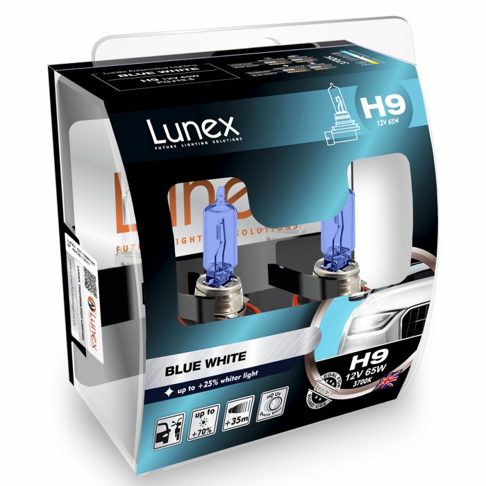 H9 LUNEX BLUE WHITE 3700K (Pair)
