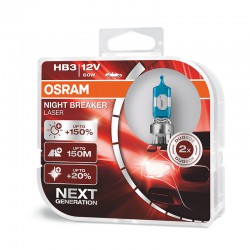 HB3 OSRAM NIGHT BREAKER LASER NEXT GENERATION (Pair)