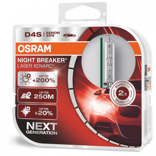 D4S OSRAM NIGHT BREAKER LASER NEXT GENERATION (Pair)